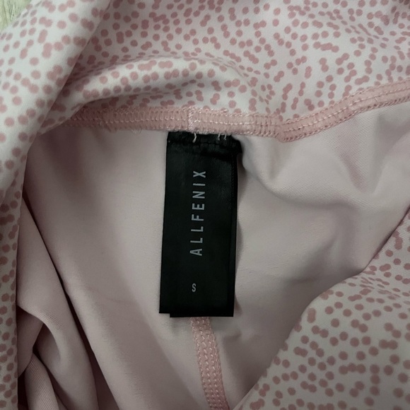 NWT Anthropologie All Fenix Women’s Biker Shorts Pink Combo - Size Small - Picture 3 of 6